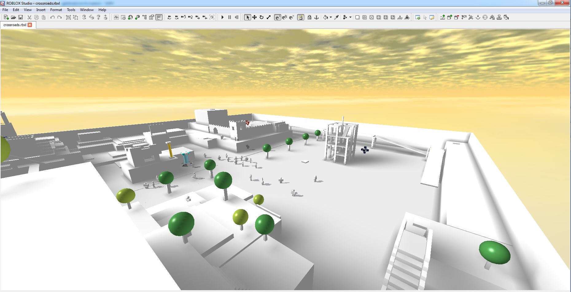 crossroads roblox map